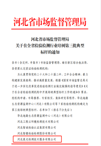 河北省典型标杆企业